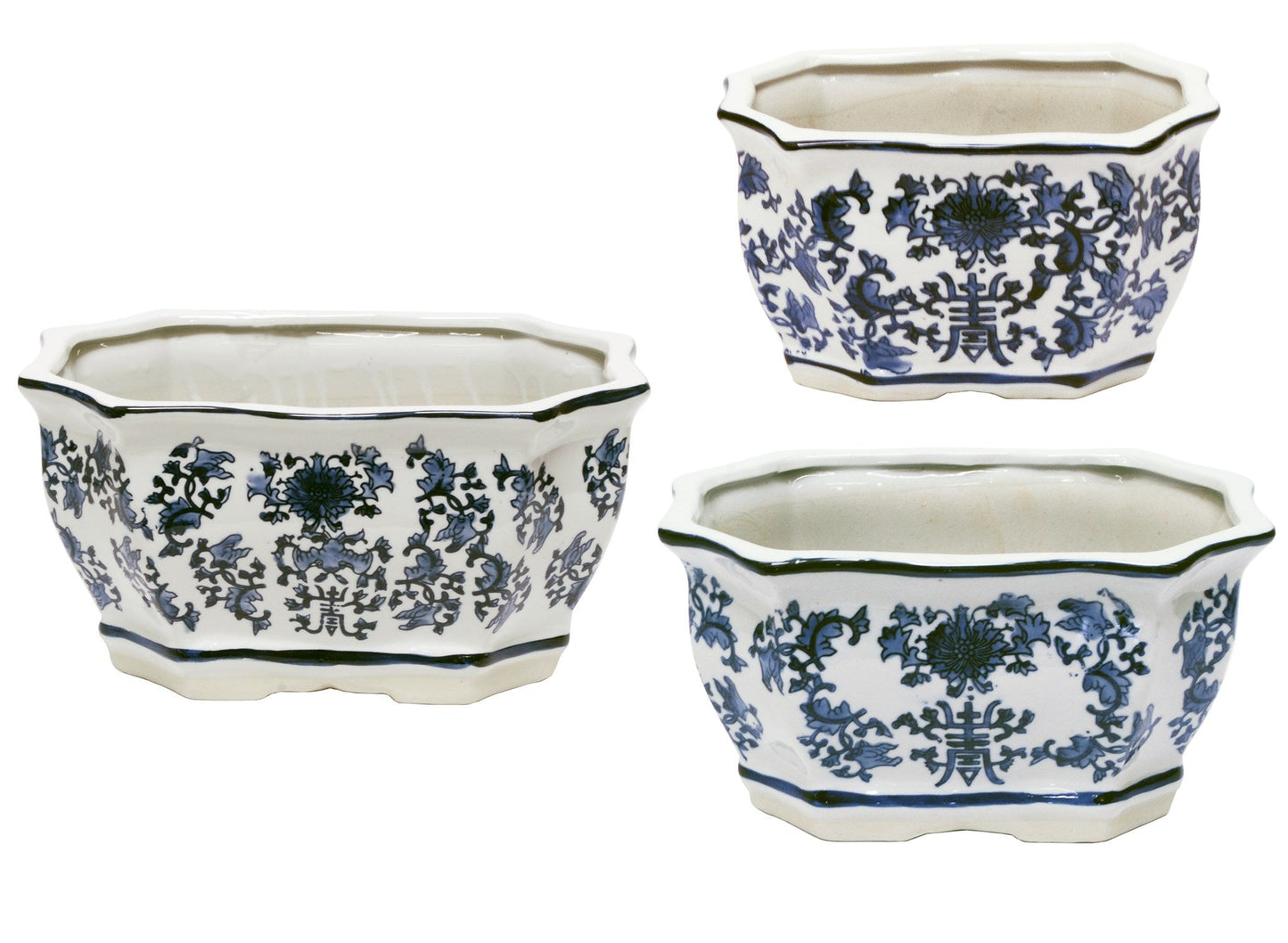 Chinoiserie Planter Medium