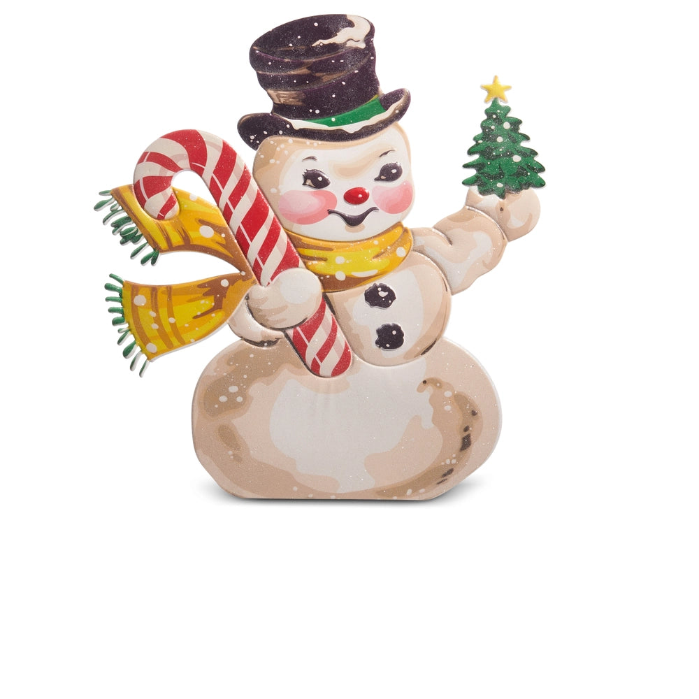 Snowman Yard Stake