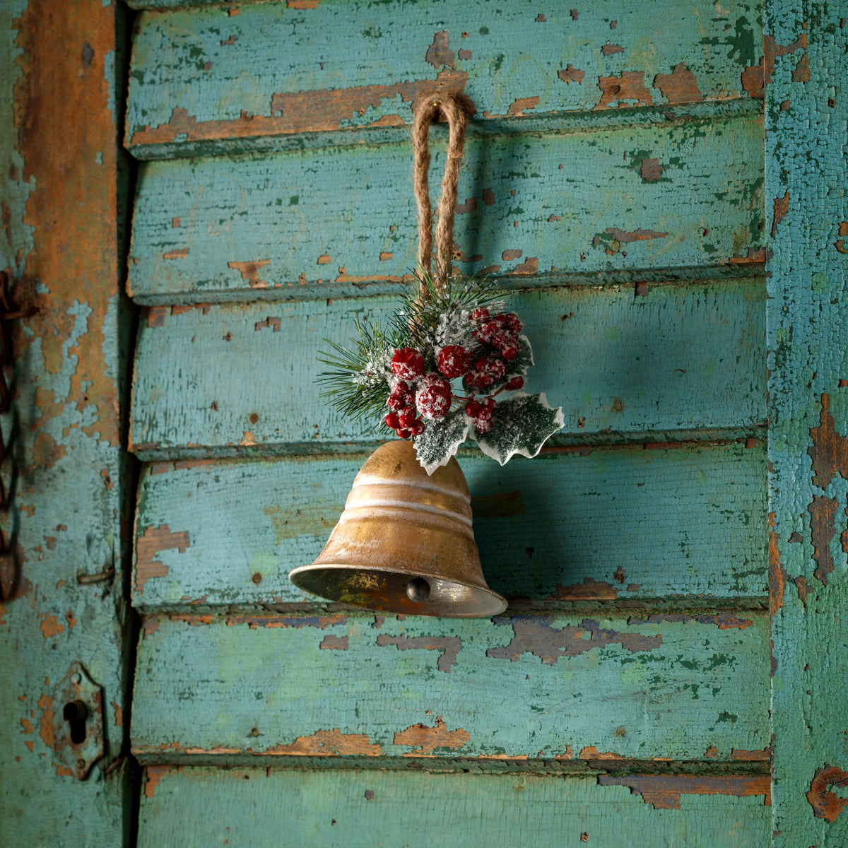 Vintage Holly Sleigh Bell