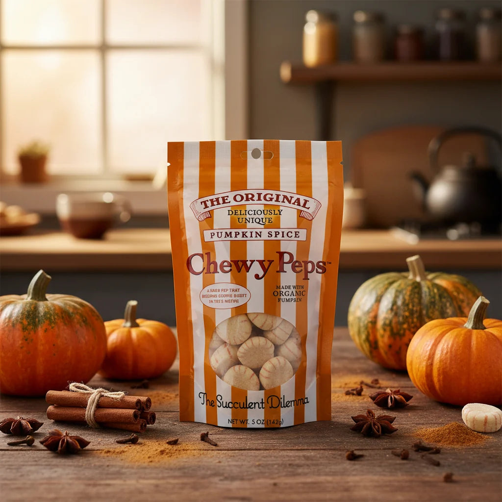 Chewy Peps - Pumpkin Spice 5 oz