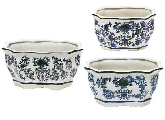 Chinoiserie Planter Medium