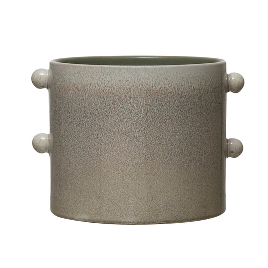 stoneware planter