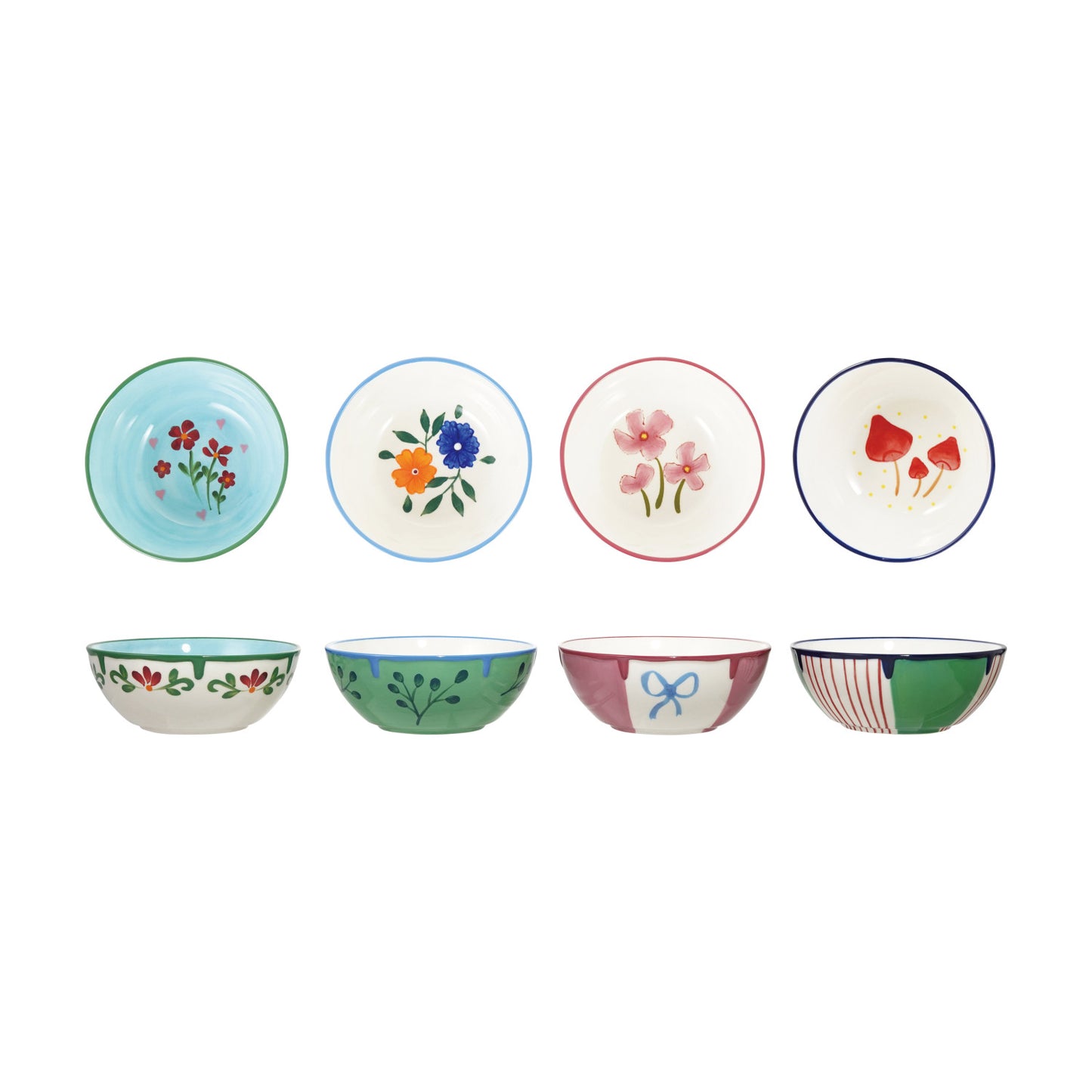 Handpainted Stoneware Bowls