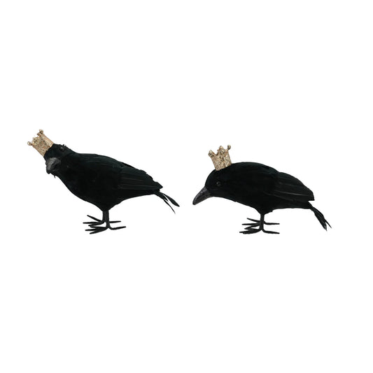 Crow with Crown